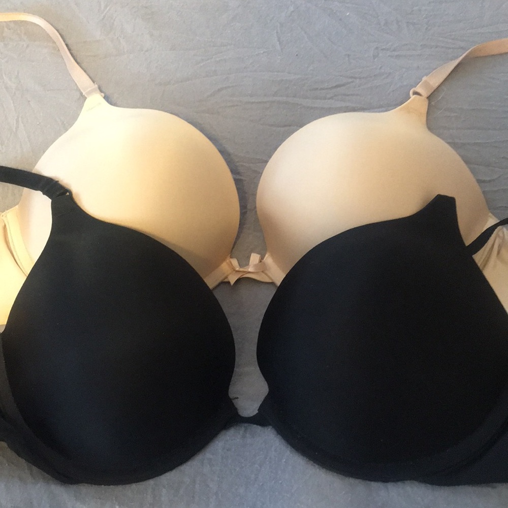 2 for 15 Victorias secret push up bras34 C